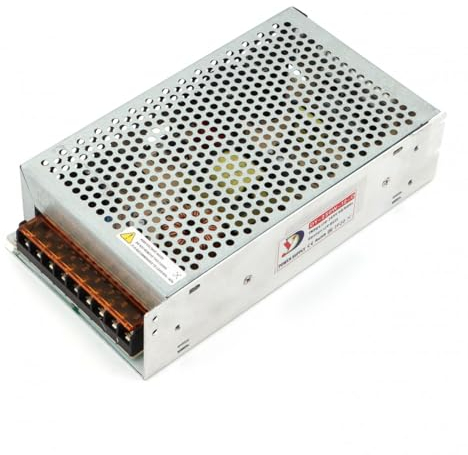 Jandei - Alimentatore Trasformatore da 110/220 V CA a 12 V CC 250 W 20,8 A, Installazione Interna IP20 per Strisce LED, Neon o Dispositivi a Bassa Tensione