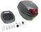 28 Liter Topcase Koffer Helmfach 395x300x395mm für Yamaha Aerox, MBK Nitro