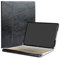 Alapmk Specialmente Progettato PU Custodia Protettiva in Pelle per 13 Huawei Matebook X/Huawei MateBook 13 Notebook,Nero