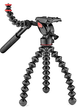 JOBY JB01562-BWW GorillaPod 3K Video PRO Kit, Flexible Professional Tripod with 2 Way Video Head for DSLR, CSC/Mirrorless and Video Camera Up to 3 kg Payload