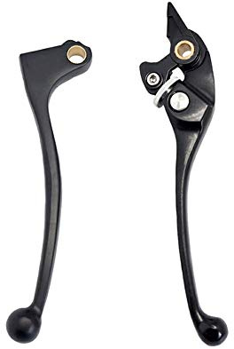SYUU Motorrad Hebel Bremsgriff Aluminium Bremshebel Kupplungshebel für Honda CBR 600 F1/F2/F3/F4/F4i 1987-2007 CBR 900 RR 1993-1999 CB 900 919 Hornet 2002-2006 CB 600 Hornet 1998-2006 Black