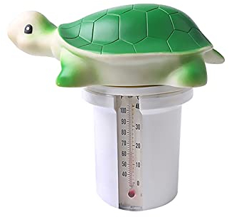 Piccola Tartaruga Dispenser Cloro Piscina, Termometro Cloro Pastiglie Per Piscina, Antialga, Usato Per Idromassaggio Da Esterno, Piscina Bambini, Piscina Grande, Spa, Jacuzzi
