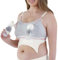 Bravado Designs Sustainable Clip and Pump Hands-Free Pumping Accessory | Dove Heather | M