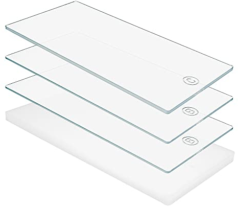 Ideen mit Herz Ersatzplatten für Präge- & Stanzmaschine, 15cm x 30cm, 4 Platten