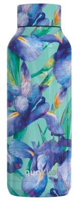 QUOKKA BOTELLA TERMO ACERO INOXIDABLE SOLID BLUE IRISES 510 ML
