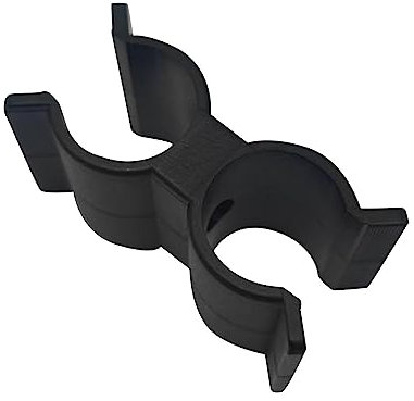 F Fityle Double Pipe Clamp Clips Chain Link Fence Panel Clamps Home Ladders Pipes Connection Fitting Ship Pipe Linking for Bar Set up Fence Boat Hooks
