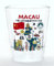 Macau China Sehenswürdigkeiten und Ikonen Collage Schnapsglas