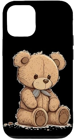 Süßer Teddybär für Jungen und Mädchen Hülle für iPhone 12/12 Pro