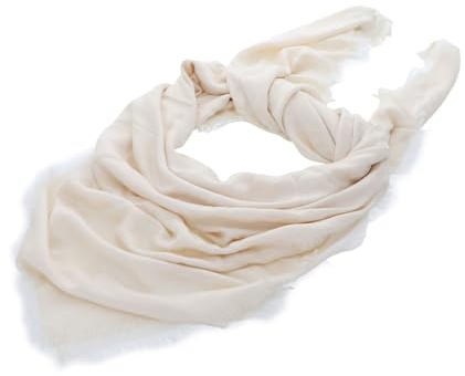 GUESS Eliette Logo Kefiah Scarf 135X135 Dove Logo