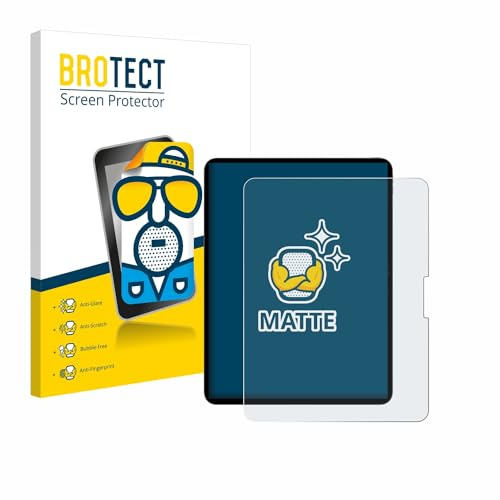 BROTECT Schutzfolie für Apple iPad Pro 13 WiFi 2024 | Entspiegelnder Displayschutz Made in Germany Matte Displayschutz-Folie Anti-Reflex Anti-Fingerprint Einfache Montage