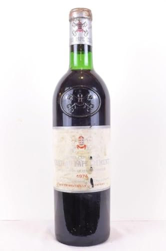 pessac-léognan château pape clément grand cru classé (accro étiquette) rouge 1974 - bordeaux