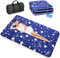Kiseely Japanische Futon-Matratze, Faltbare Tatami-Matte, tragbare Schlafunterlage mit Tasche und Gurt, Bodenmatratze, verdickte Schlafmatratze, Camping-Matratze
