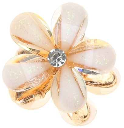 Pinza para el pelo con forma de flor, bonita pinza lateral para peinar el cabello, herramienta para chica