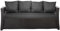 Setgarden® Bankauflage - Outdoor sitzkissen für Gartenbank für polyrattan- Polster Auflage Outdoor - Bankpolster Auflage für Sitzbank Rattan Hollywoodschaukel (Anthrazit, 180x50x50cm)