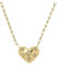 Fossil Sadie Damen-Edelstahl-Halskette mit Karabinerverschluss, Safran-Gold