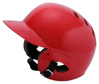 F Fityle Baseball -Schlaghelm für Kinder, Doppel -Ohr -Softball -Helm für Outdoors, Sport, Match, Kinder Jungen Mädchen, Rot