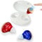 Rechargeable Hearing Aids for Seniors with Noise Cancelling Invisible Hearing Amplifier for Adults Hearing Loss Digital Hearing Aids Nano with Charging Case 1 Pair,Blue&Red