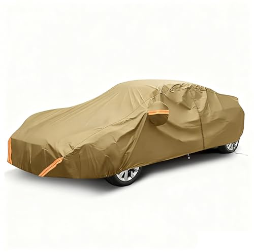Autoabdeckung Outdoor Kompatibel Mit Volkswagen Polo 6, Autogarage Abdeckung Winter Autoplane Wasserdicht Regen Sonne Schutz Verkratzt Mit Reißversc
