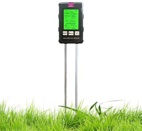 Feuchtigkeitsmessgerät,Digitaler Garten Wasserzähler,Tester Für Gartenerde - Für Gewächshaus Rasen Hallenbad Balkon Terrasse