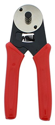 ABN Deutsch Pince à sertir D-Sub à barillet fermé 12-20 AWG avec action à cliquet