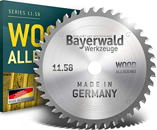 Bayerwald - HM Kreissägeblatt für Holz - Ø 520 mm x 4.4 mm x 50 mm | WZ negativ (60 Zähne) | für Kapp- & Gehrungssägen