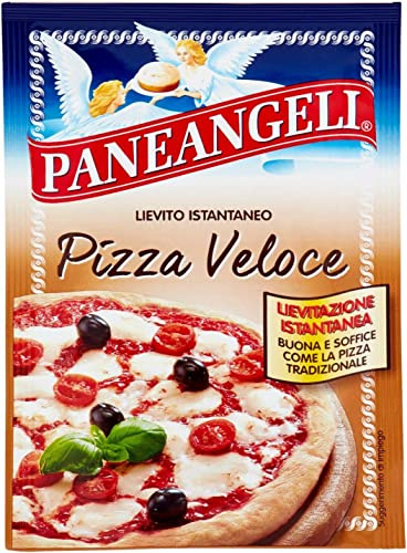 6x Paneangeli Lievito istantaneo Pizza veloce istant hefe Mischung kuchen 26g
