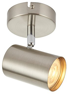Saxby Arezzo 7W Single Satin Nickel Decorative Commercial Domestic Adjustable Spotlight