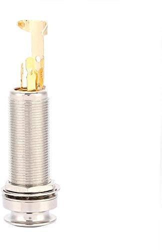 Endpin Jack, Guitar End Pin Jack copper for Guitar Ukulele (57mm Length)