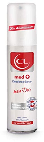 CL medcare Deodorant Spray für sensible Haut - 75 ml Deo Spray ohne Aluminium & Zink bietet aktiven Schutz & sanfte Pflege - Deo Herren & Damen - Deodorant Männer & Frauen