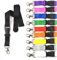 10 Stück unbedruckte Schlüsselbänder, Schlüsselband Lanyard neutral ohne Druck 20 mm breit, Steckverschluss Sicherheitsverschluss (bunt gemischt)