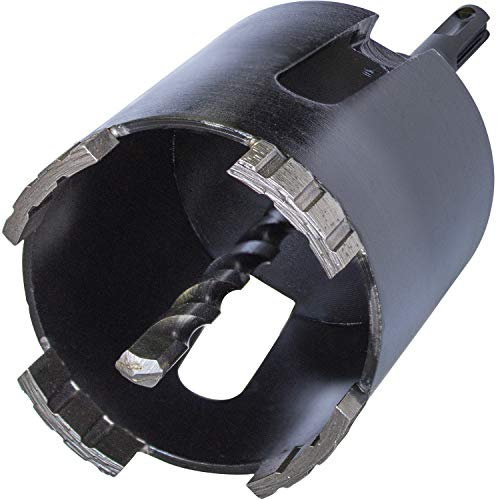 GRAFF Scie Cloche Diamant 68 mm - Foret Diamant pour Beton, Marbre, Granit, Maçonnerie - Scie Trepan avec Adaptateur SDS Plus pour Marteau Perforateur