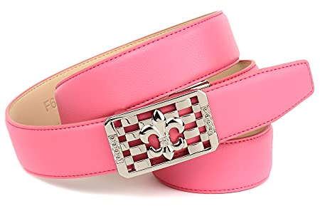 Anthoni Crown Damen 1ALNF60RO Gürtel, Rosa, 100