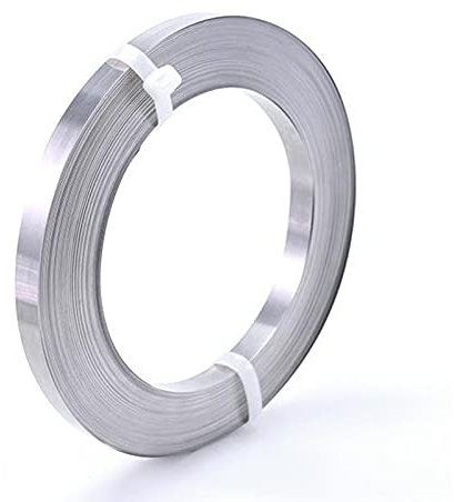 SHHMA Filo Nichel Cromo Adatto per Uso Industriale, Adatto per Sigillatrice, Lo Spessore È 0,15 Mm,Width:5mm