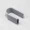 Accessoires de Fente de tiroir en Forme de U en Plastique sous l'évier pour raccords de déflecteur étanches pour tiroir d'armoire, Type D Gris