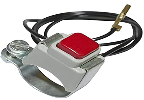 cyclingcolors botón de bocina pulsador interruptor manillar vintage moto motocicleta ciclomotore compatible con Peugeot 103 MBK 51 Solex 2200 3800