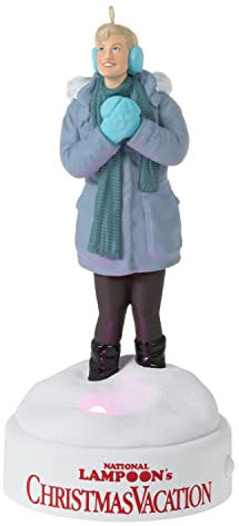 Hallmark Keepsake Weihnachtsdekoration, Kunststoff, 2022, National Lampoons Christmas Vacation Collection Ellen Griswold, Licht und Klang