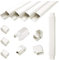 Alsetria 4 m Kit de couverture pour mini climatiseurs divisés et pompes à chaleur 7,6 x 6,3 cm