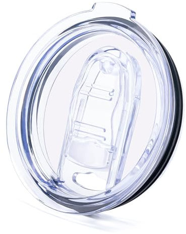 Prurex 30 oz Tumbler Lids for YETI Rambler, Replacement Spill Proof Splash Resistant Lids Covers for 3.7 Cup Mouth, BPA-free