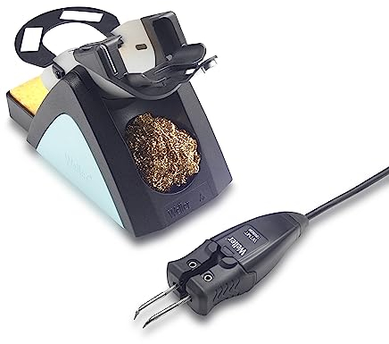 Weller T0051321499 Mikro-Schweiß- und Lötset, 80 W, 12 V, Pfannen (2 x 40 W), Sicherheitshalterung