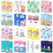 40 Stück Mini Tagebuch Notizbuch,Kleiner Notizblock,Taschennotizbuch Klein ​für Schule Büro Reise(8.5 x 12cm) (3)