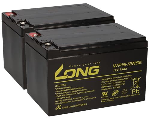 Akku WP15-12NSE 24V 15Ah (2x12V 15Ah) für E-Scooter E-Roller