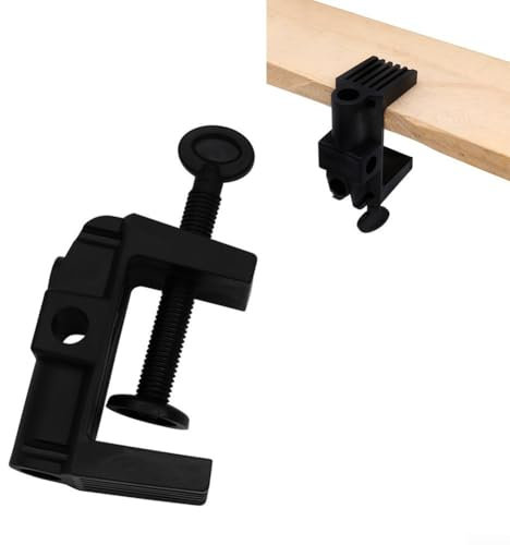 10Pcs C-Clamp, Non-Slip Universal Bracket Clamp With Durable Plastic For Monitor Mount Stands Workstation Desktop