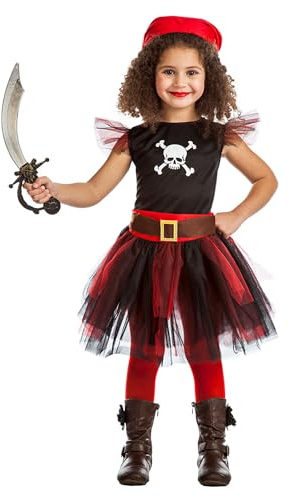 Boland - Kinderkostüm Pirat, 3-teilig, Faschingskostüm für Mottoparty, Halloween oder Karneval, Seefahrer Kostüm