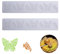 SenaiMy 2 Pezzi Stampi Silicone, Stampi per Caramelle in Pizzo, Stampi in Silicone Farfalla di Cioccolato per Dessert, Decorazioni per Torte