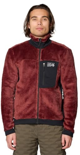 Mountain Hardwear Polartec High Loft Jacket Giacca, Marrone Bourbon Black, XL Uomo