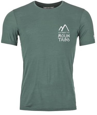 ORTOVOX 120 COOL TEC MTN Duo T-Shirt, Herren, Arctic Grey, L