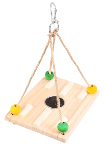 BESPORTBLE Hängender Vogelfutterbecher für Käfige von Papageien