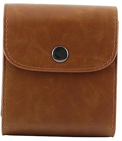 OSOLADY PU Leather Photo Storage Bag for Instant Camera Films Compatible with Durable and Stylish Pouch for Organizing Your Memories