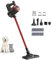 MeLtor Aspira E Lava Pavimenti Casa 5 in 1 Portatile, 400ml Serbatoio, Scopa a Vapore Senza Fili Leggero E Senza Fili Lava E Asciuga Pavimenti per Pavimenti, Tappeti, Capelli di Animali,Red