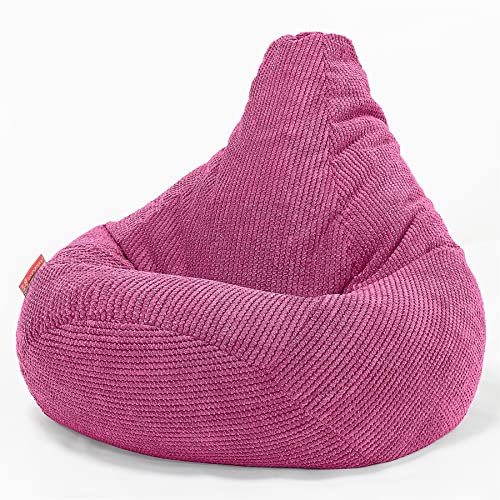 Lounge Pug, Gaming Sitzsack Sessel, Pom-Pom Pink